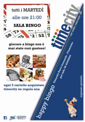 Happy Bingo a Timecity Parco Leonardo - Fiumicino