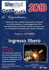 Gran Galà di Capodanno - Timecity Viterbo