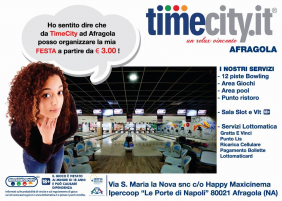 Organizza la tua festa a Timecity